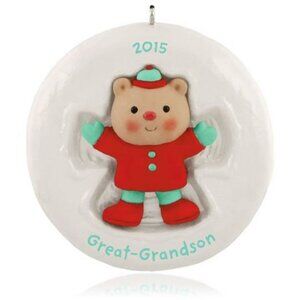 Hallmark 2015 Great-Grandson Christmas Ornament